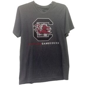 Rivalry Threads Carolina Gamecocks Shirt Mens Medium Gray Good NCAA Graphic Tee